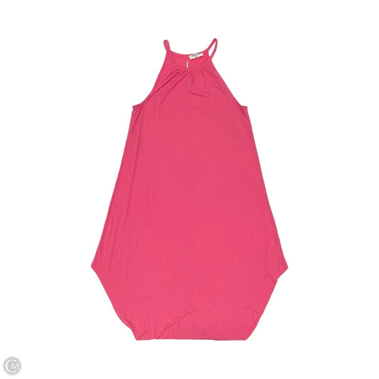 Dress Casual Midi By Double Zero In Pink, Size: L