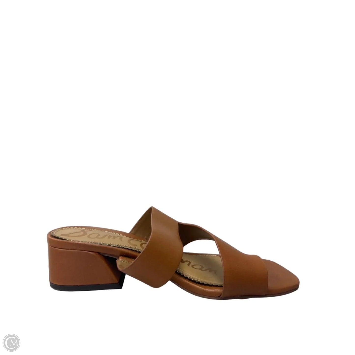 Sandals Heels Block By Sam Edelman In Tan, Size: 6