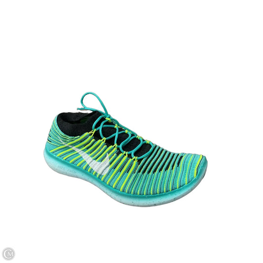 Shoes Athletic By Nike In Teal, Size: 9.5