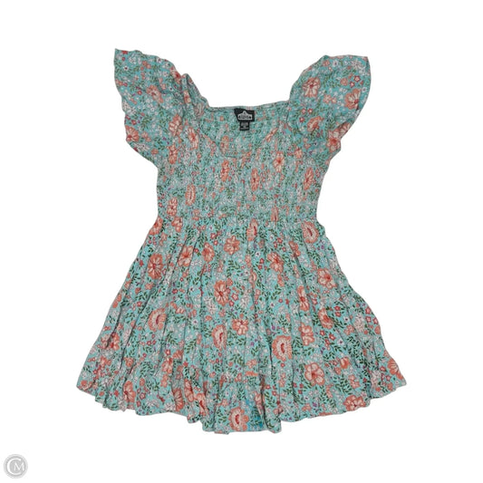 Dress Party Short By Angie In Aqua, Size: 2x