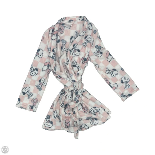Robe By Clothes Mentor In Pink & White, Size: S