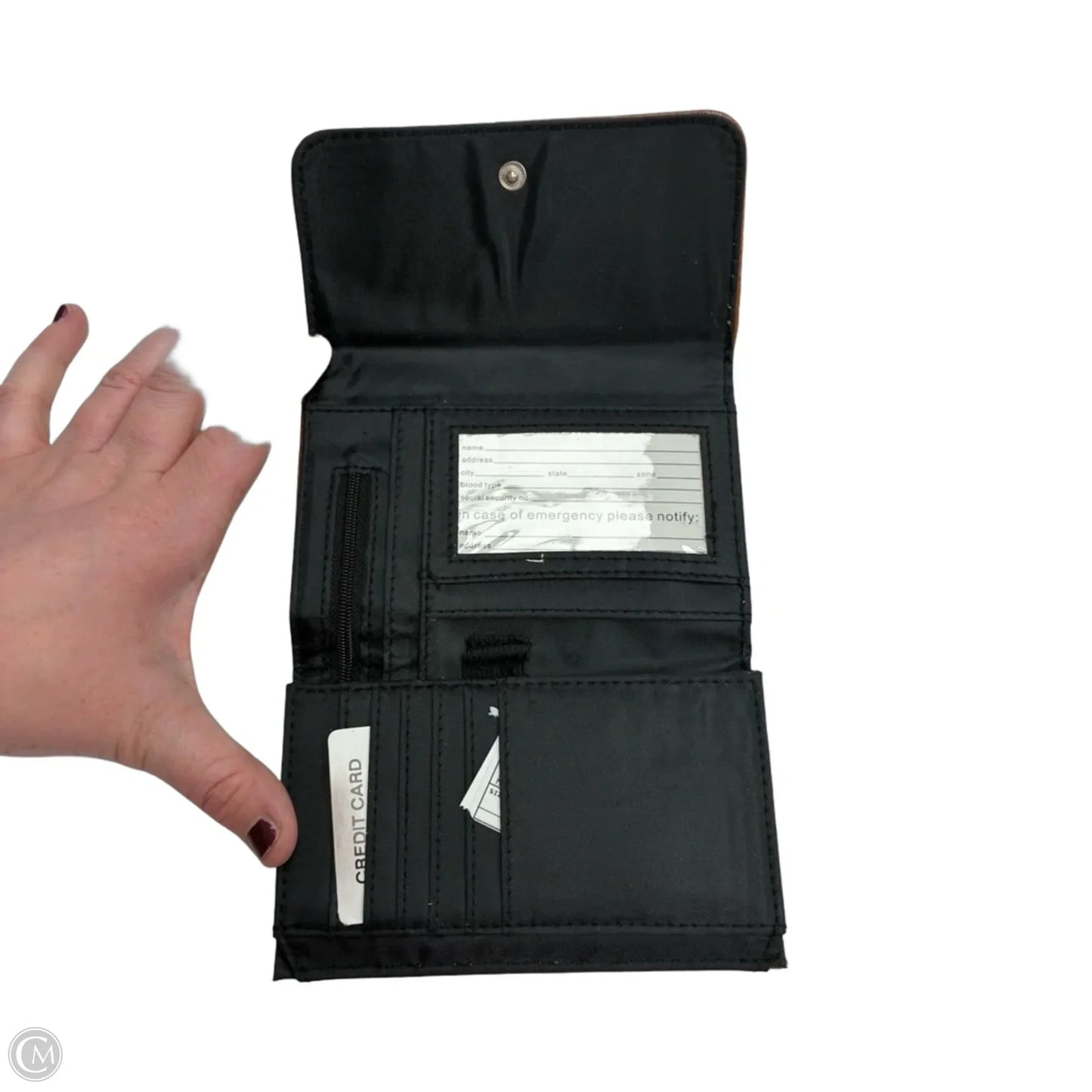 Wallet By Cme, Size: Medium
