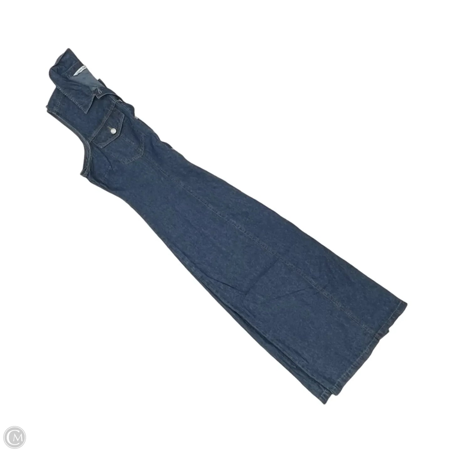 Dress Casual Midi By Clothes Mentor In Blue Denim, Size: Xl