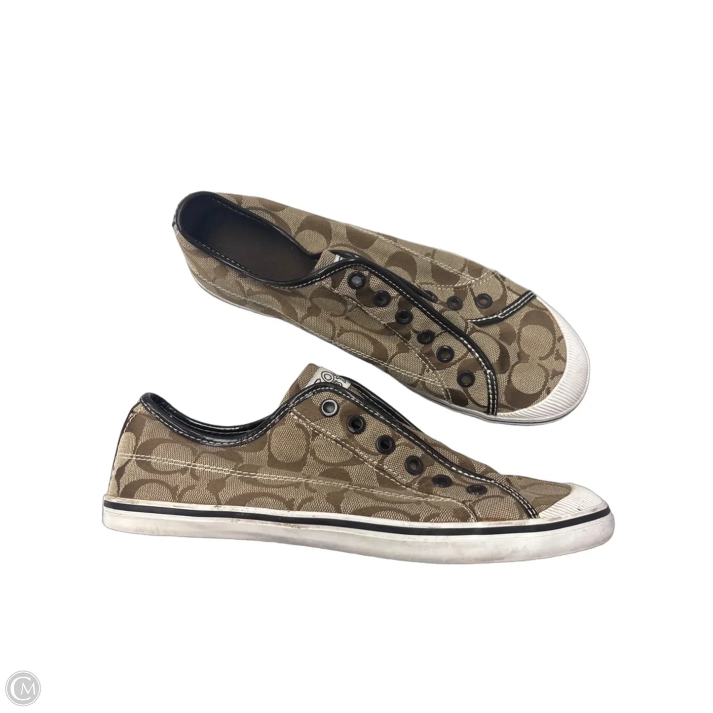 Shoes Designer By Coach In Brown, Size: 9.5