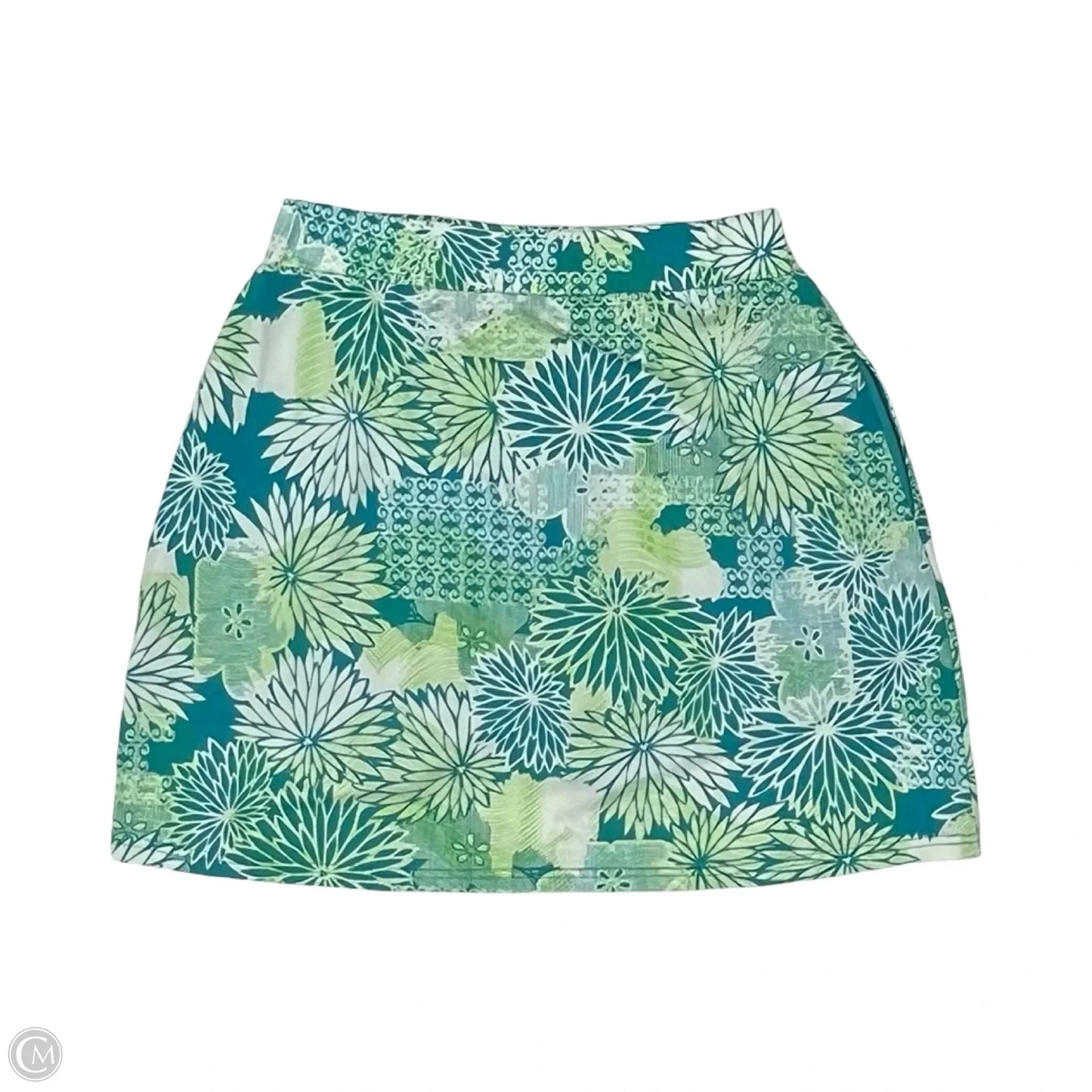 Athletic Skort By Clothes Mentor In Teal, Size: L