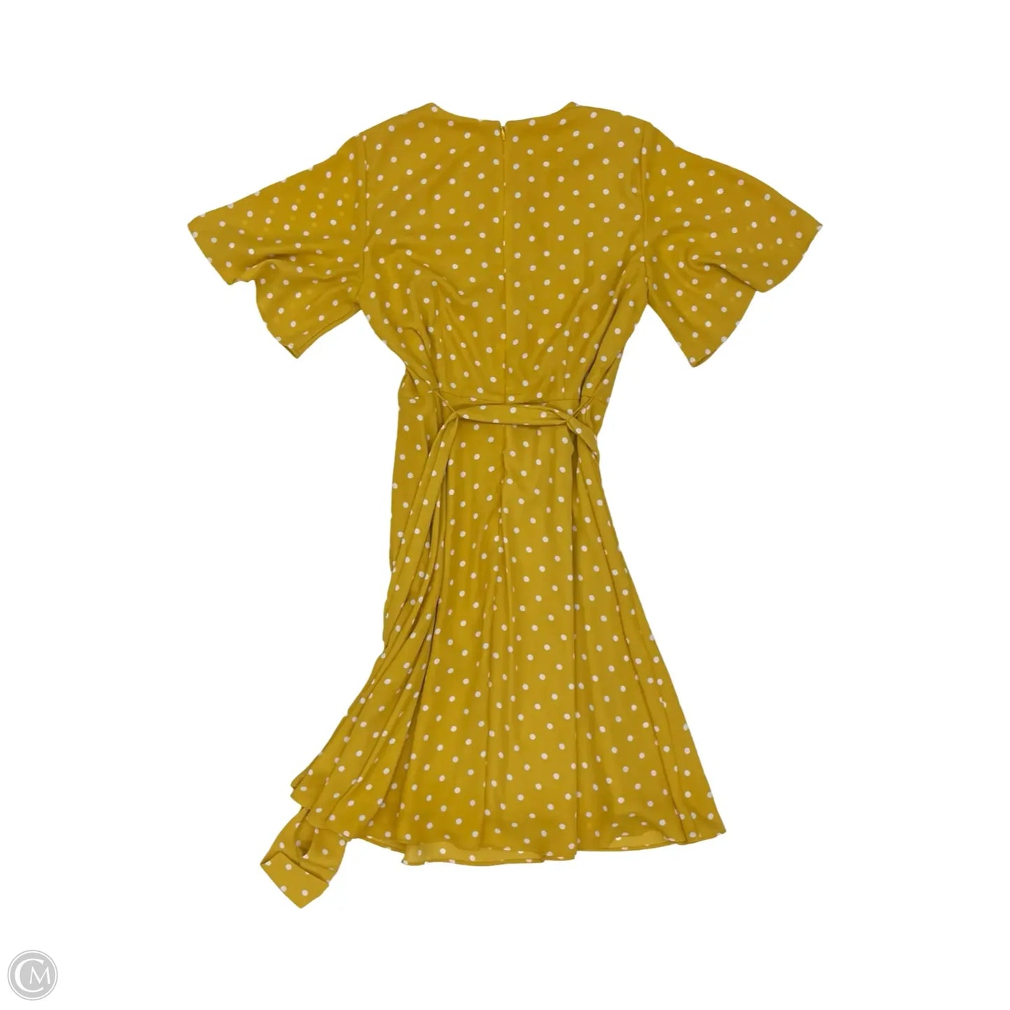 Dress Party Short By Banana Republic In Yellow, Size: 6