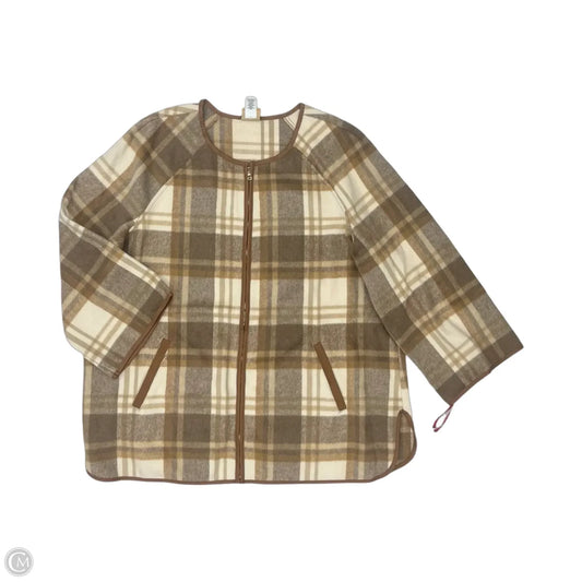 Jacket Other By Ruby Rd In Tan, Size: 1x