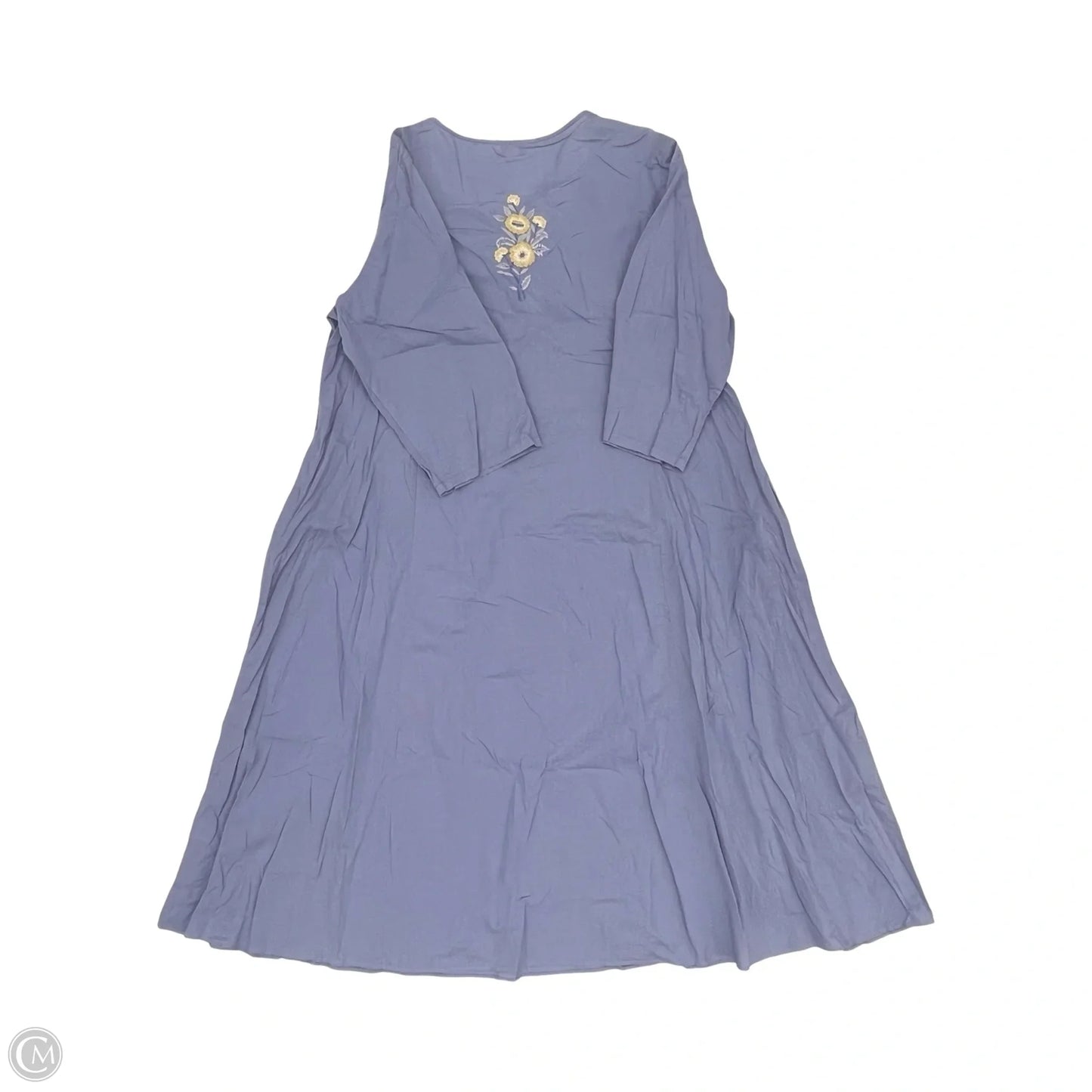 Dress Party Midi By April Carnell In Blue, Size: Xl
