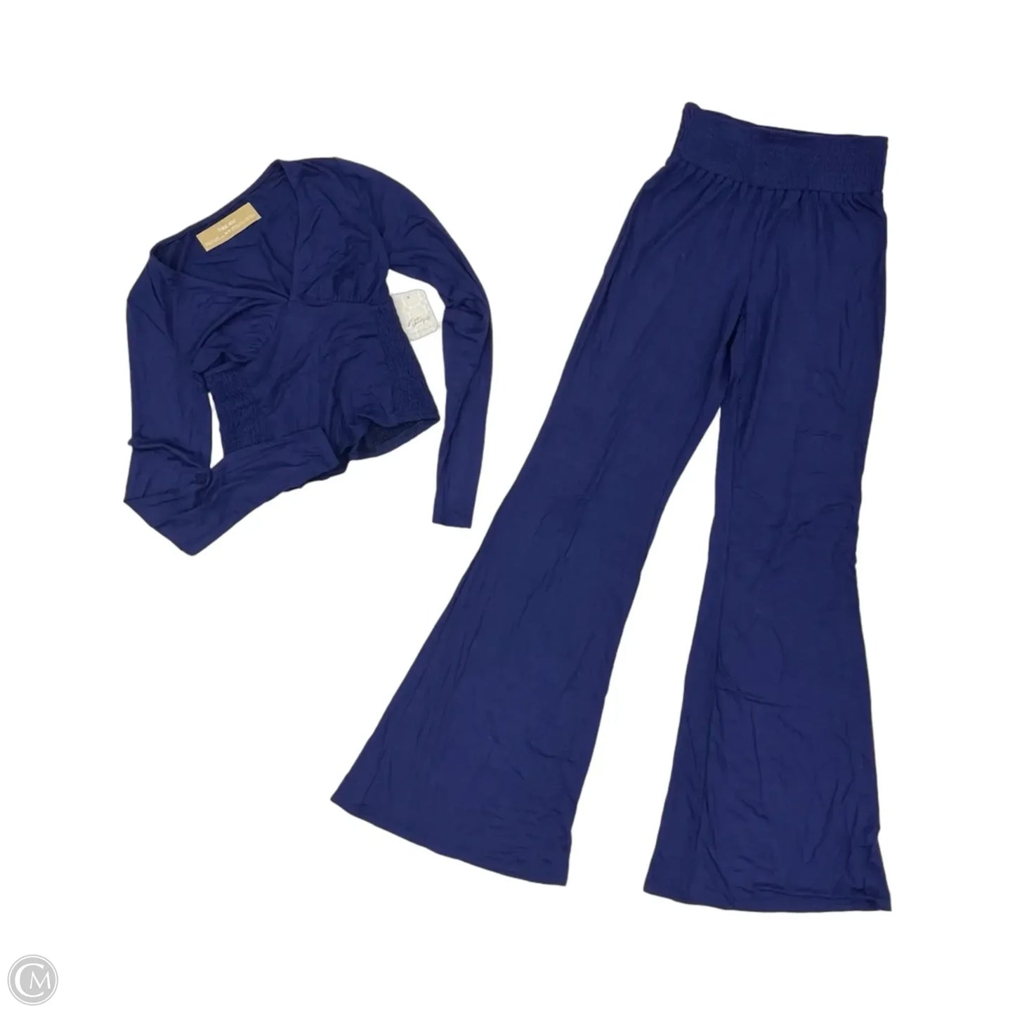 Lounge Set Pants By Free People In Blue, Size: Xs