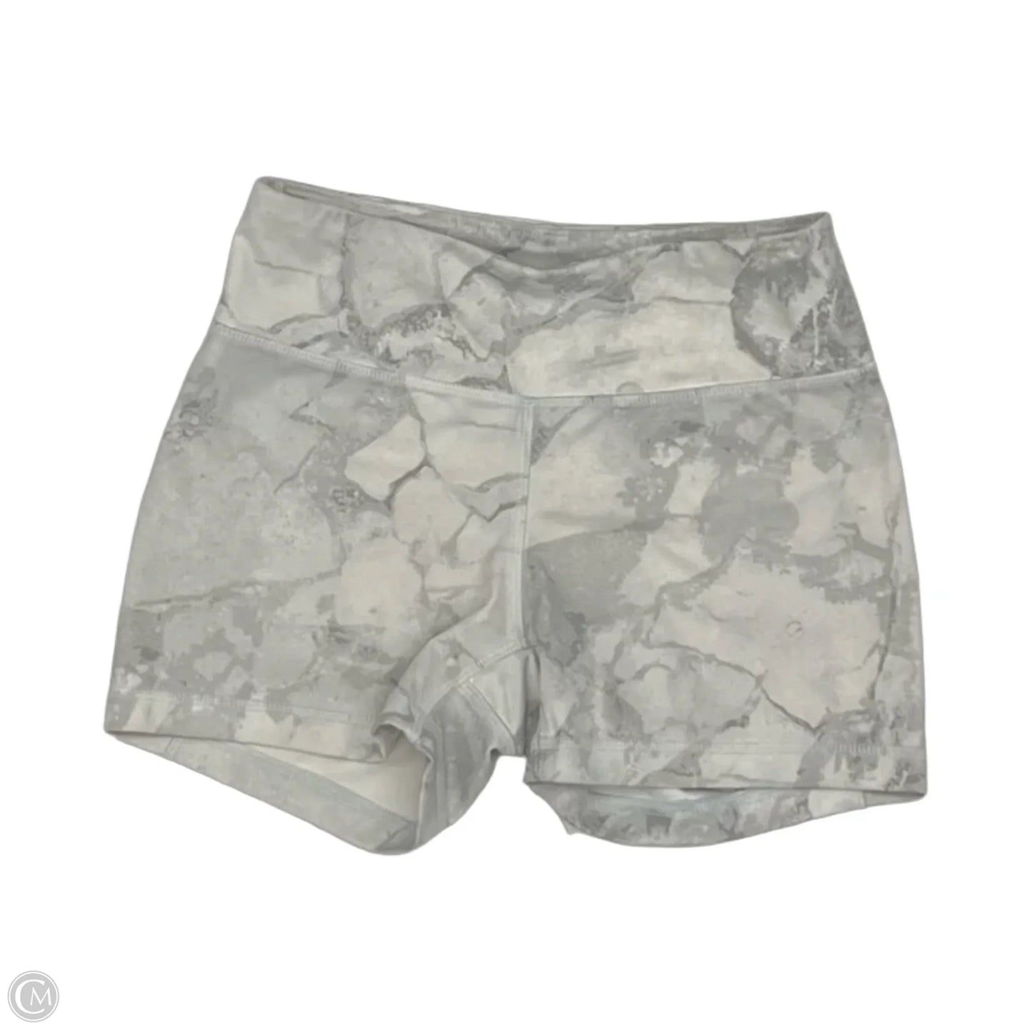 Athletic Shorts By Reebok In Grey & White, Size: Xs