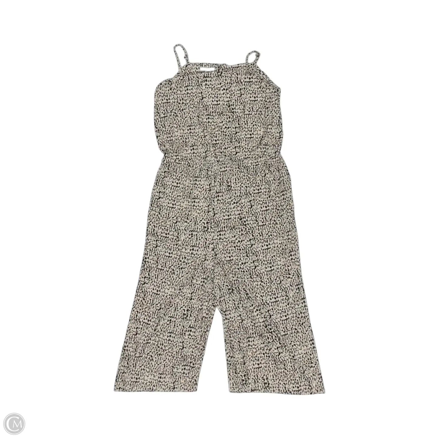 Jumpsuit By Maurices In Black & Cream, Size: L
