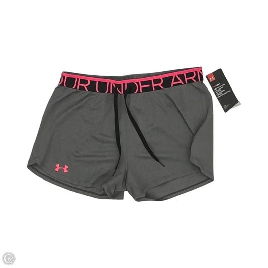 Athletic Shorts By Under Armour In Grey, Size: M