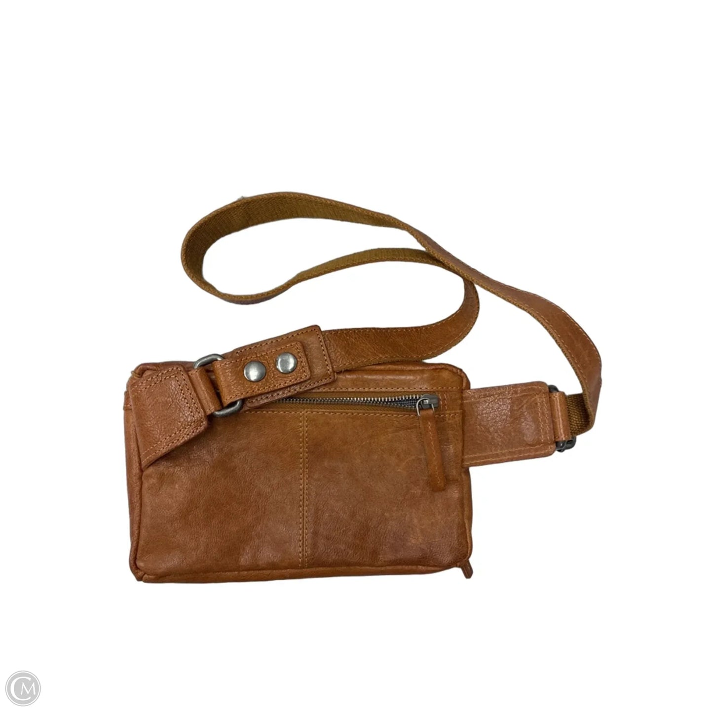 Belt Bag Leather By Clothes Mentor, Size: Medium