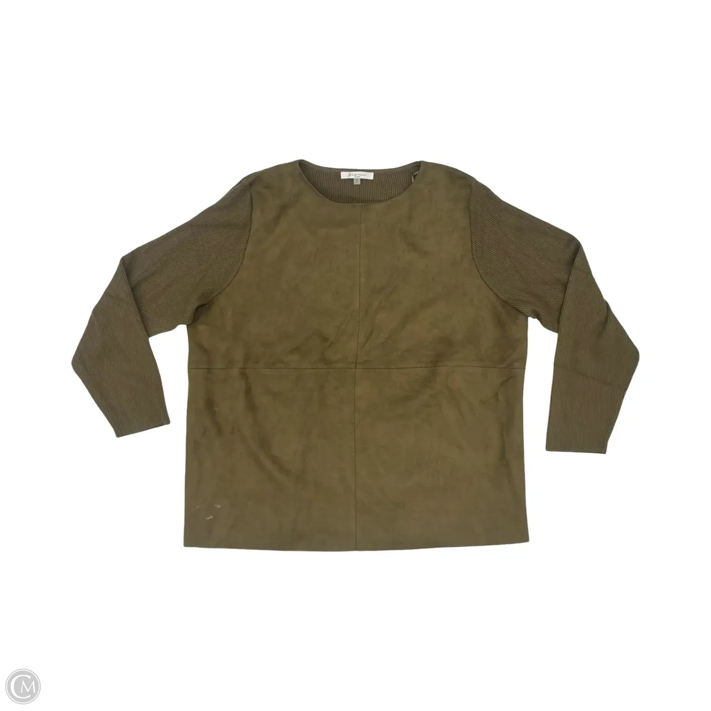 Sweater By Sioni In Green, Size: 2x