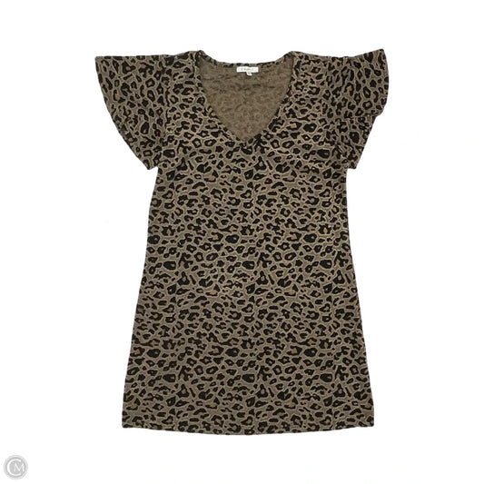 Dress Casual Short By Z Supply In Animal Print, Size: M