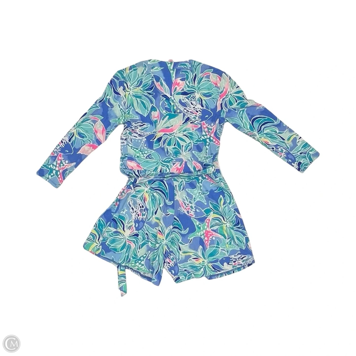 Romper Designer By Lilly Pulitzer In Blue, Size: Xxs