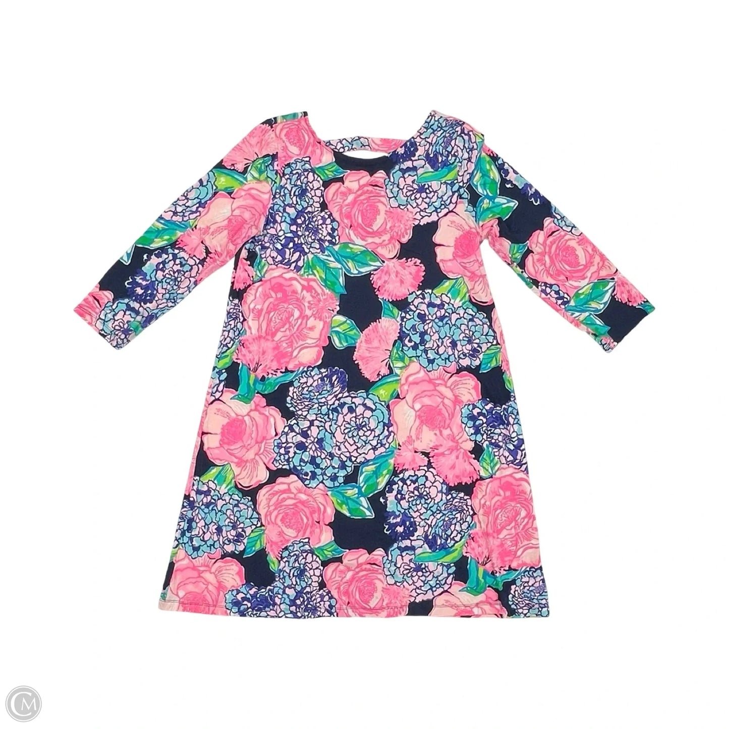 Dress Designer By Lilly Pulitzer In Blue & Pink, Size: M