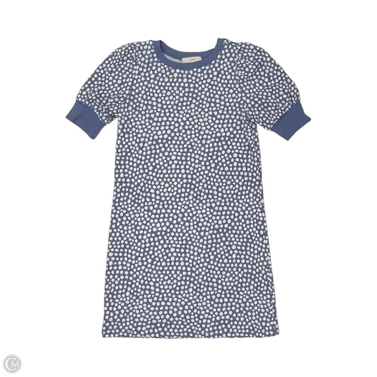 Dress Casual Short By Loft In Blue & White, Size: S