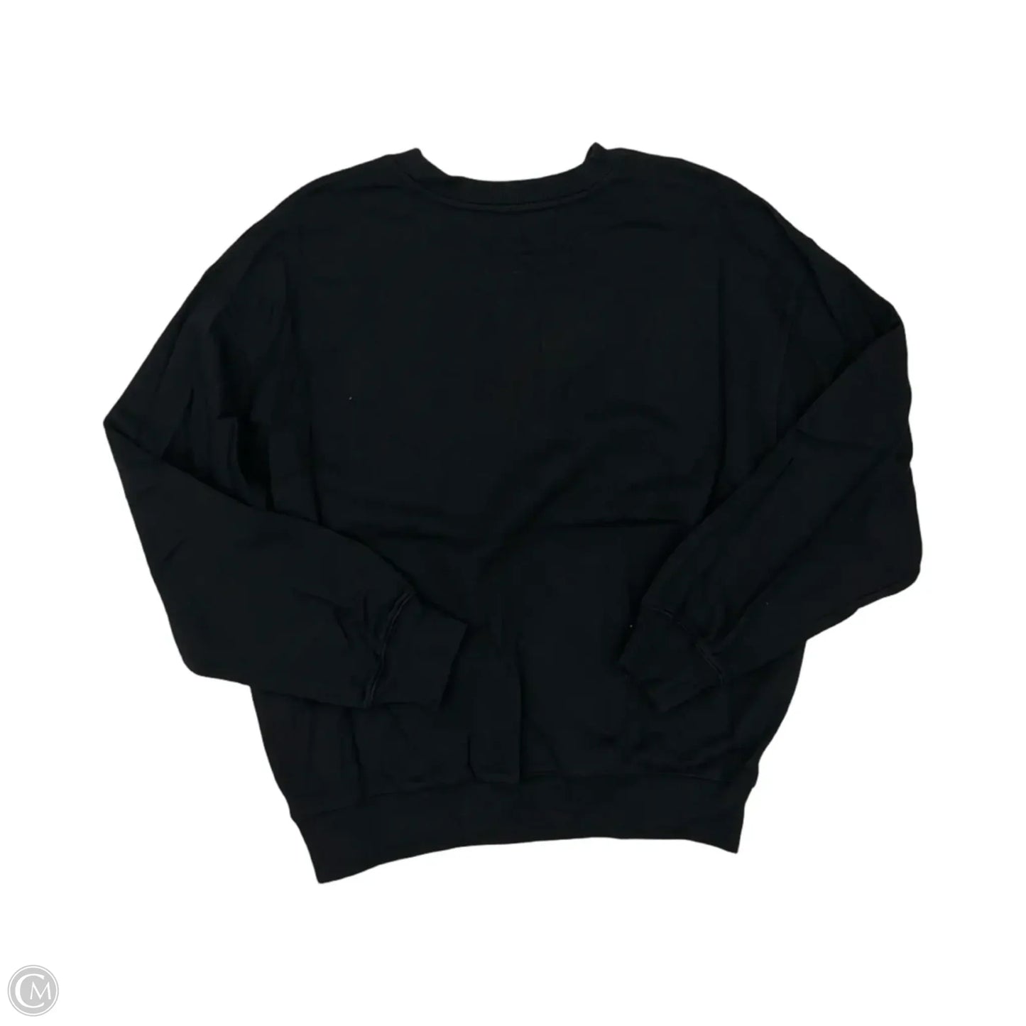Sweatshirt Crewneck By Tres Bien In Black, Size: M