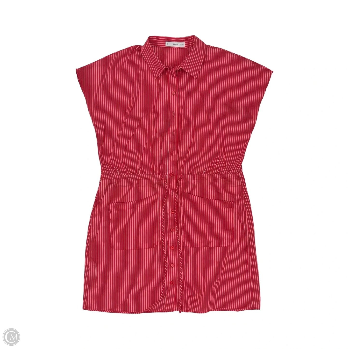 Dress Casual Short By Mng In Red & White, Size: 8