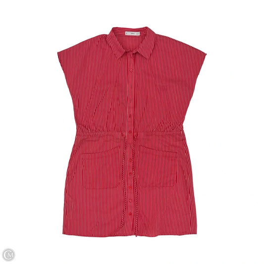 Dress Casual Short By Mng In Red & White, Size: 8