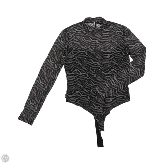 Bodysuit Designer By All Saints In Grey, Size: L