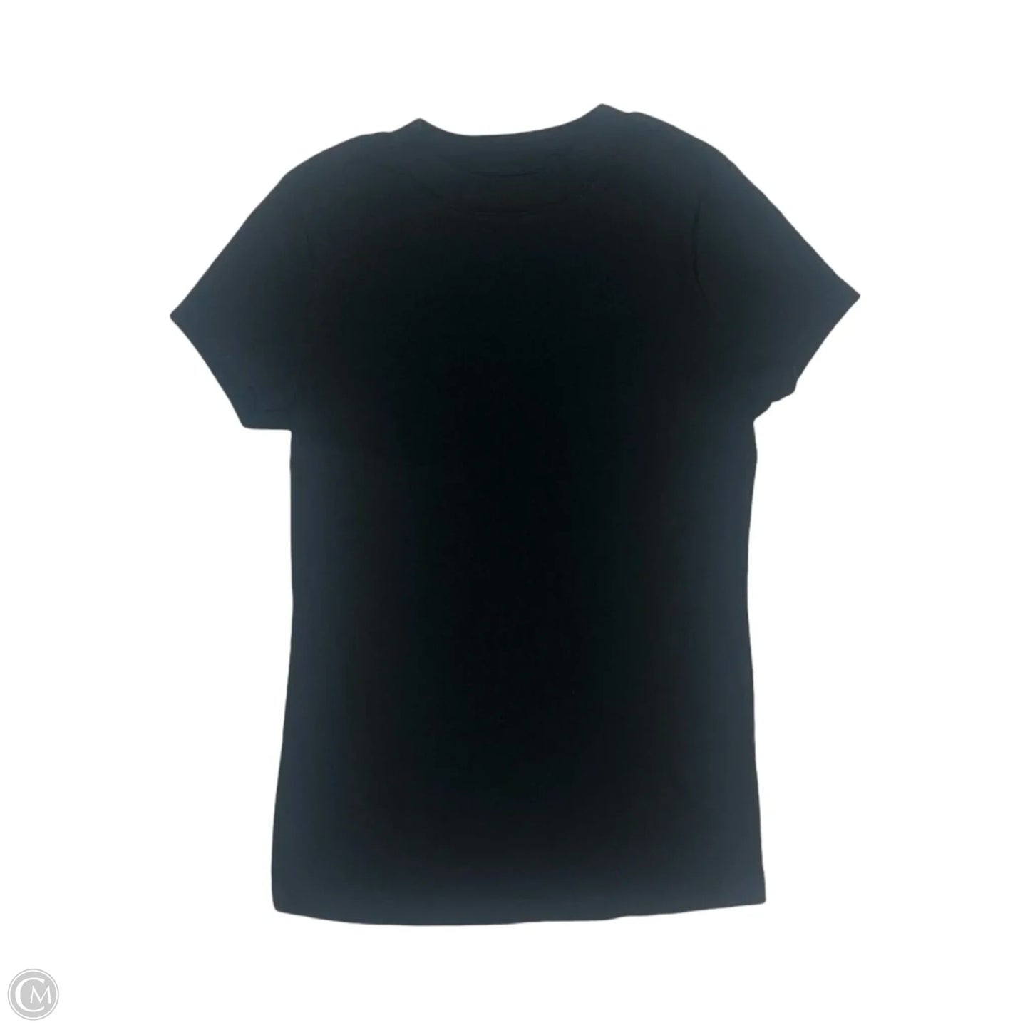 Top Short Sleeve Basic By A New Day In Black, Size: M
