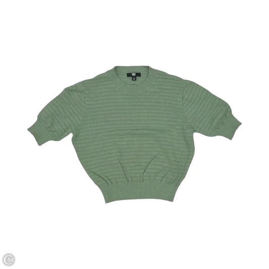 Top Short Sleeve Designer By Frye In Green, Size: S