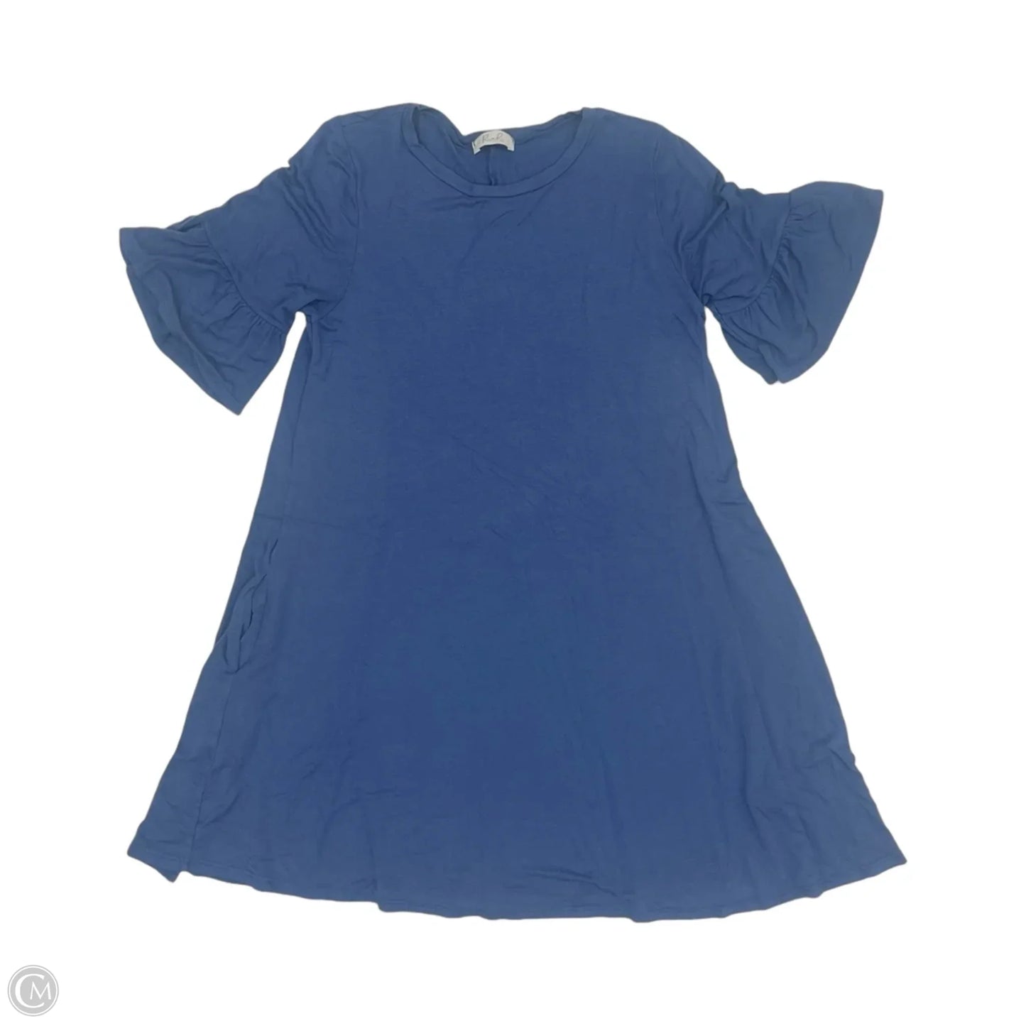 Dress Casual Short By Clothes Mentor In Blue, Size: L