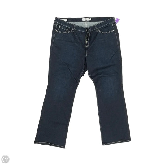 Jeans Boot Cut By Torrid In Blue Denim, Size: 24