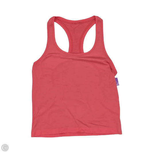 Athletic Tank Top By Lululemon In Pink, Size: S