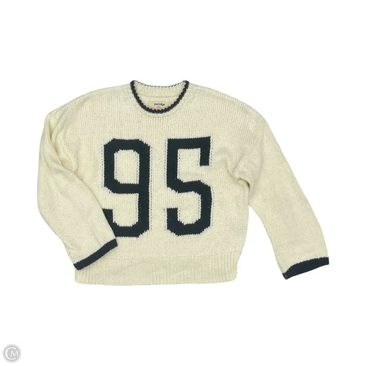 Sweater By Porridge In Black & Cream, Size: Xs