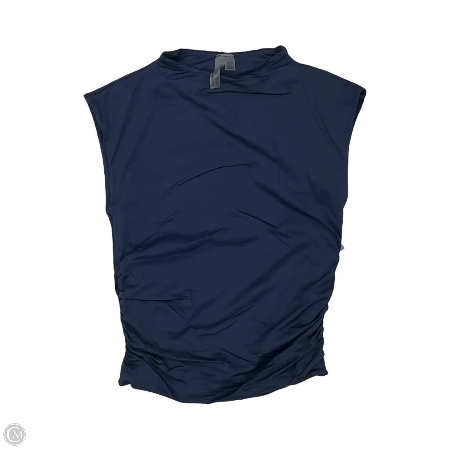 Top Short Sleeve By Rd Style In Navy, Size: M