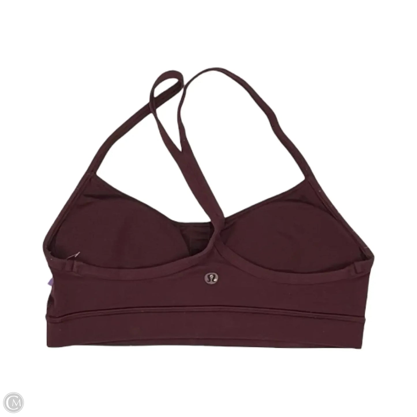 Athletic Bra By Lululemon In Maroon, Size: S