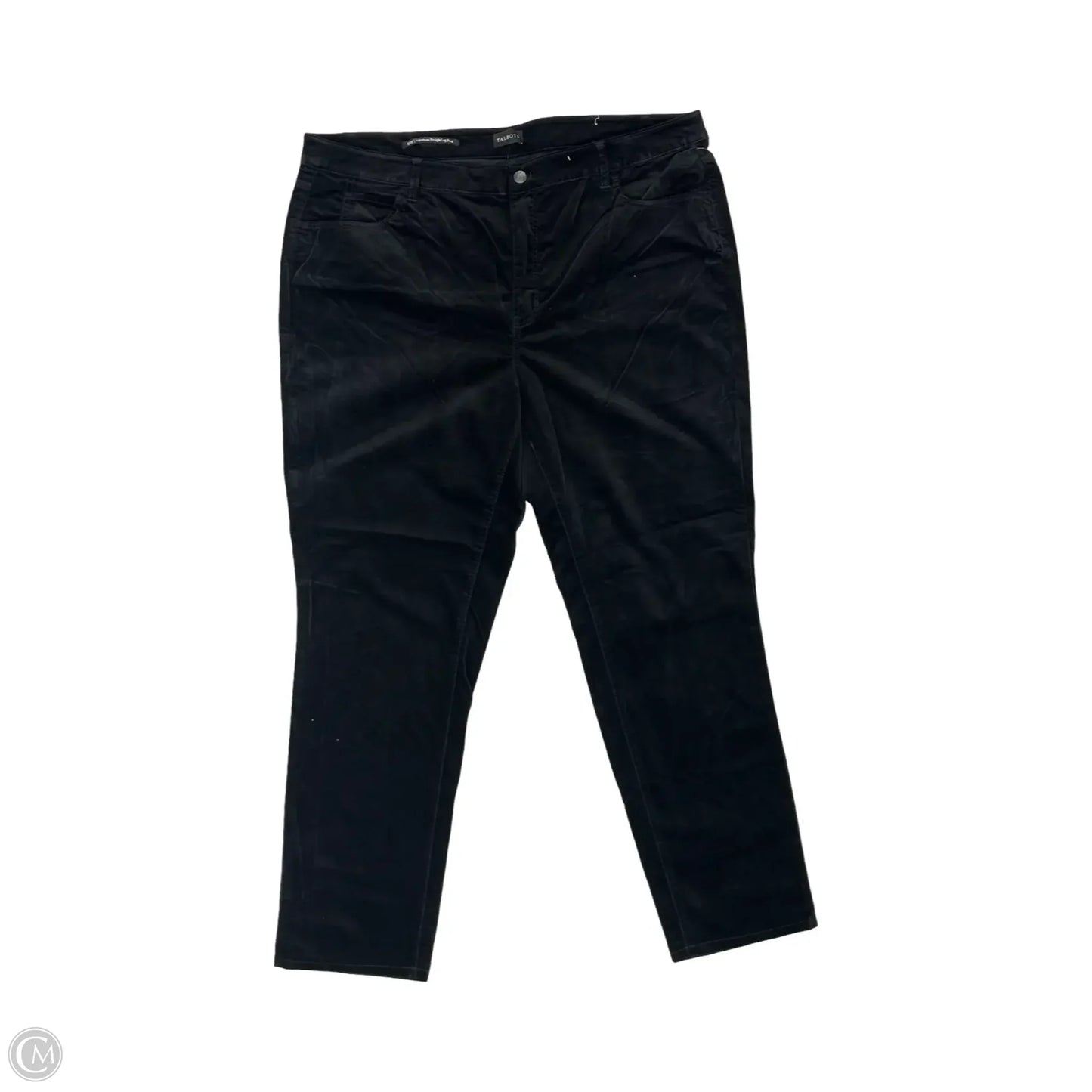 Pants Corduroy By Talbots In Black, Size: 20w