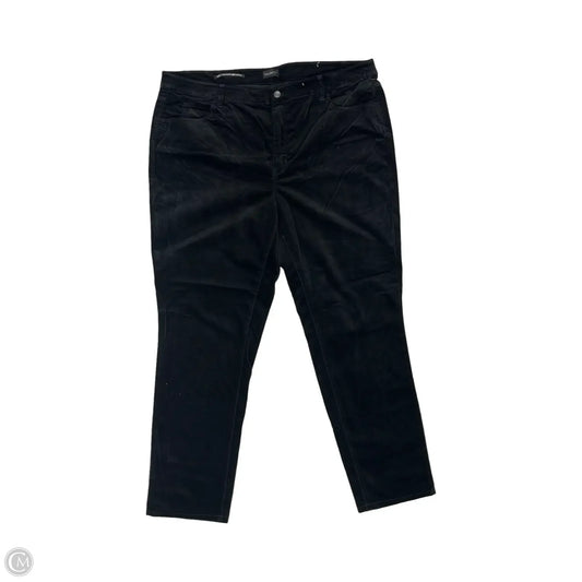Pants Corduroy By Talbots In Black, Size: 20w