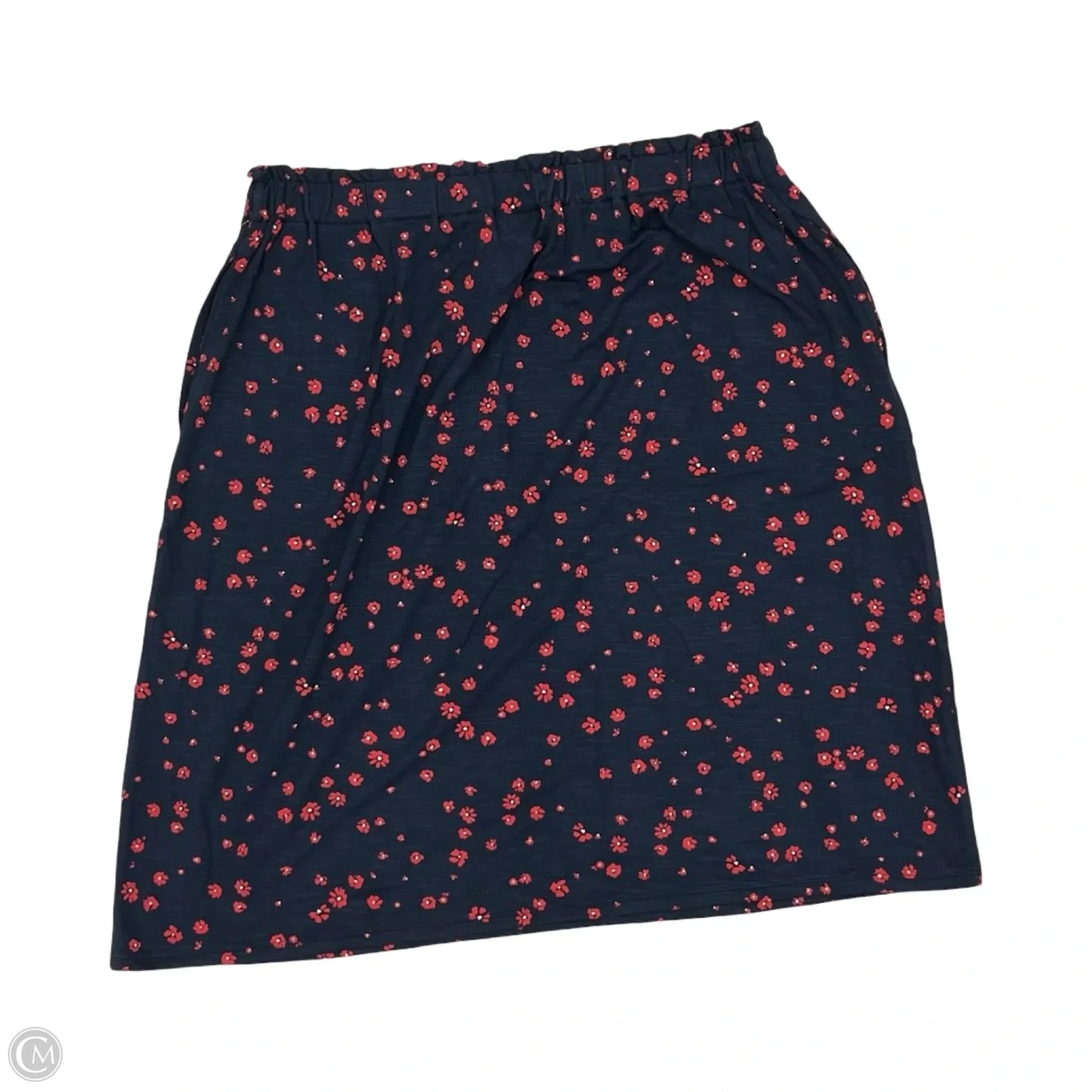 Skirt Mini & Short By J. Jill In Blue & Red, Size: S