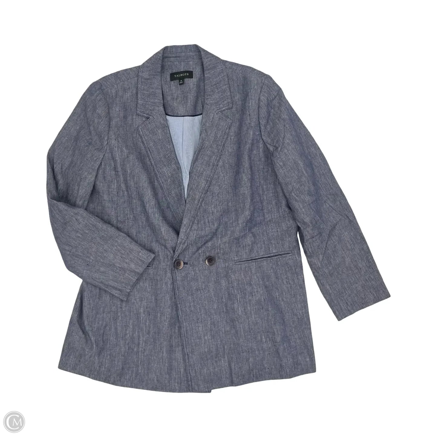 Blazer By Talbots In Blue, Size: Xl
