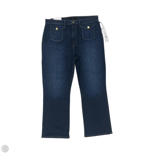 Jeans Straight By Joes Jeans In Blue Denim, Size: 18
