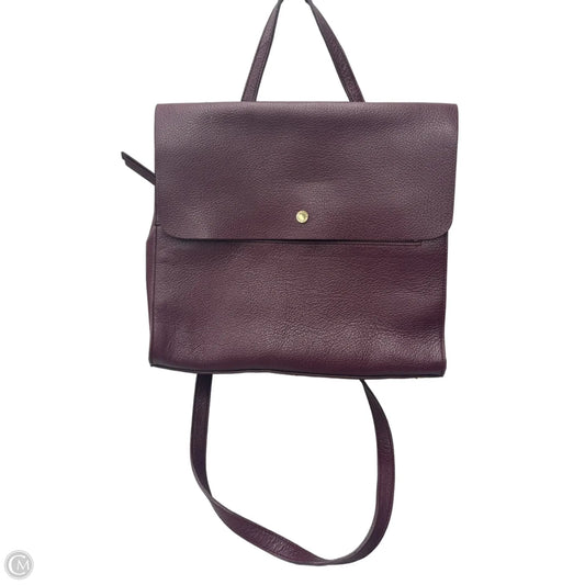 Handbag Leather By Isaac Mizrahi, Size: Medium