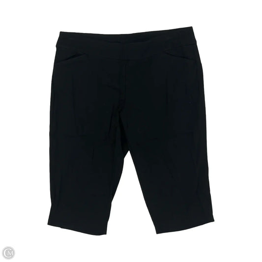 Pants Cropped By Cj Banks In Black, Size: 20w