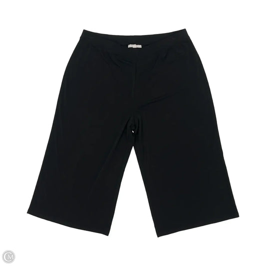 Pants Cropped By Woman Within In Black, Size: 1x