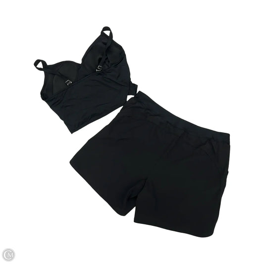 Swimsuit 2pc By Lands End In Black, Size: 3x