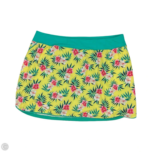Swimsuit Bottom By Lands End In Tropical Print, Size: 22