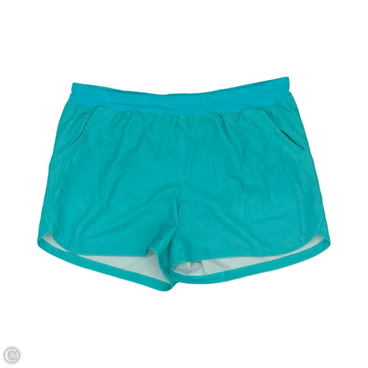 Swimsuit Bottom By Lands End In Aqua, Size: 26