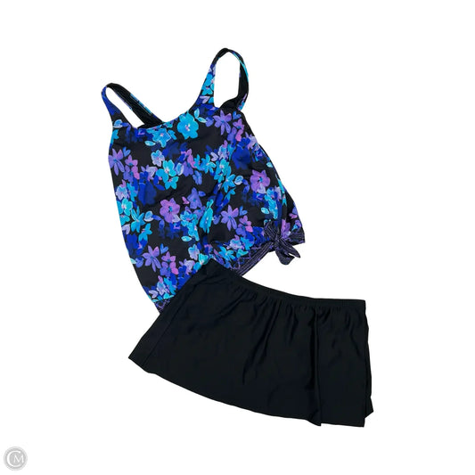 Swimsuit 2pc By Clothes Mentor In Multi-colored, Size: 24