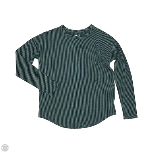 Top Long Sleeve By Maurices In Teal, Size: Xs