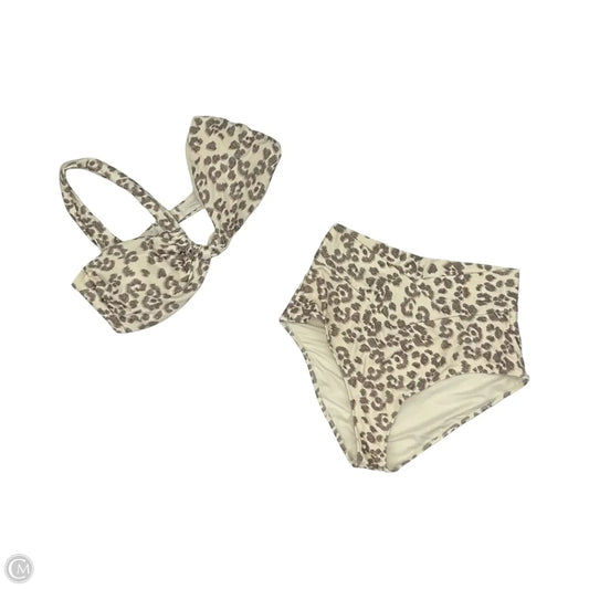 Swimsuit 2pc By Aerie In Animal Print, Size: M