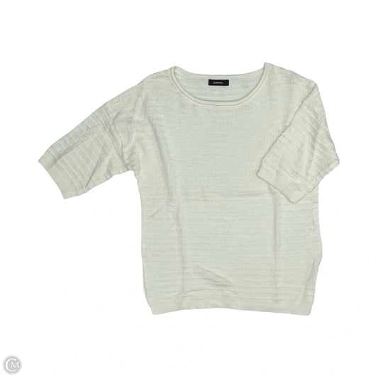 Sweater Short Sleeve By Dokotoo In White, Size: S
