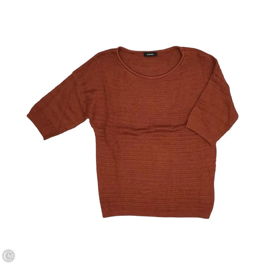 Sweater Short Sleeve By Dokotoo In Brown, Size: S